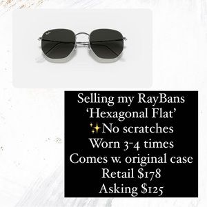 RayBan Hexagonal Sunglasses